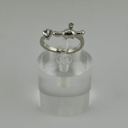 Cinnamoroll Silver Adjustable Ring