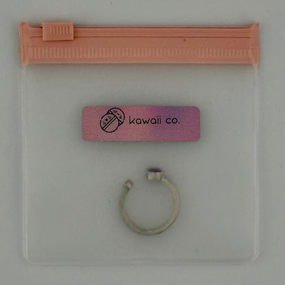 Kuromi Adjustable Ring – Mischief & Sparkle Edition