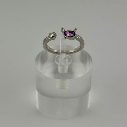Kuromi Adjustable Ring – Mischief & Sparkle Edition