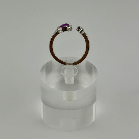 Kuromi Adjustable Ring – Mischief & Sparkle Edition