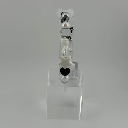 Pochacco Bell Beaded Bracelet