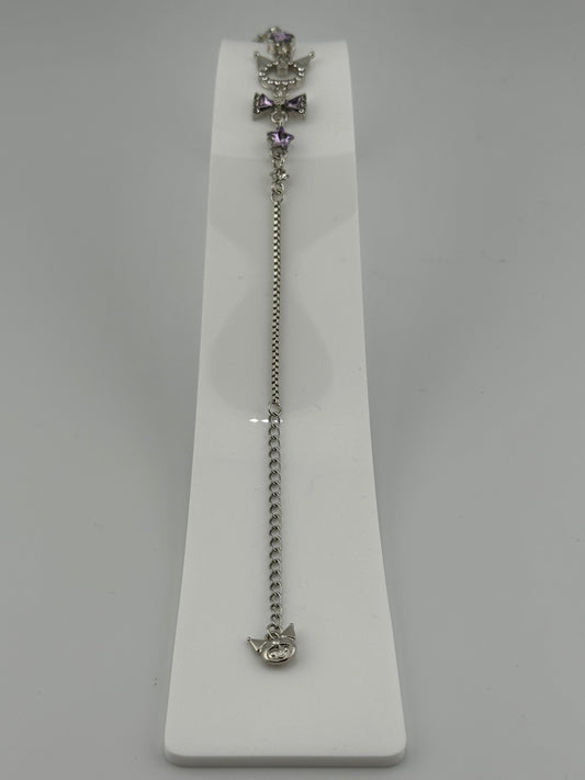Kuromi Rhinestone Bracelet