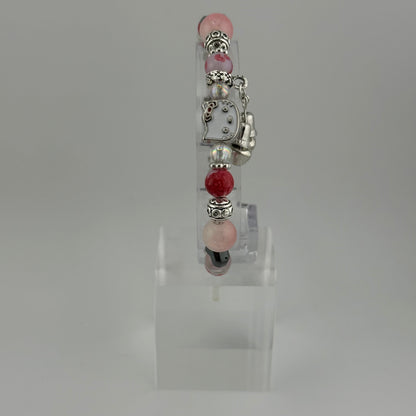 Hello Kitty Pink Charm Bracelet