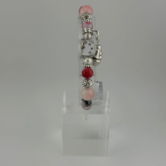 Hello Kitty Pink Charm Bracelet
