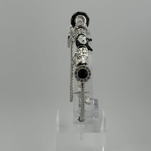 Kuromi Pandora-Style Charm Bracelet