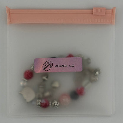 Hello Kitty Pink Charm Bracelet