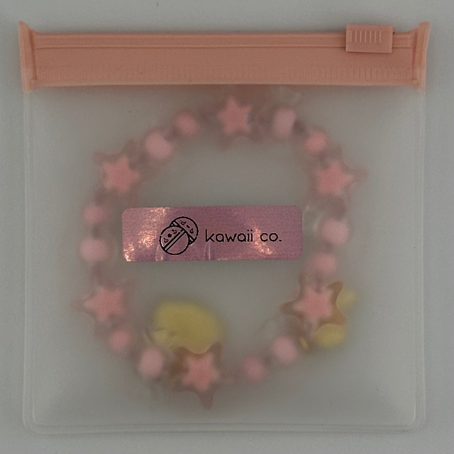 Hello Kitty Pink Beaded Bracelet