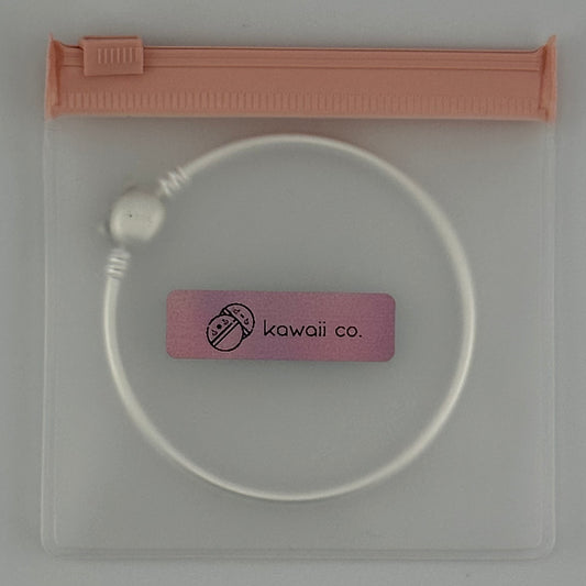 Silver Hello Kitty Bangle Bracelet
