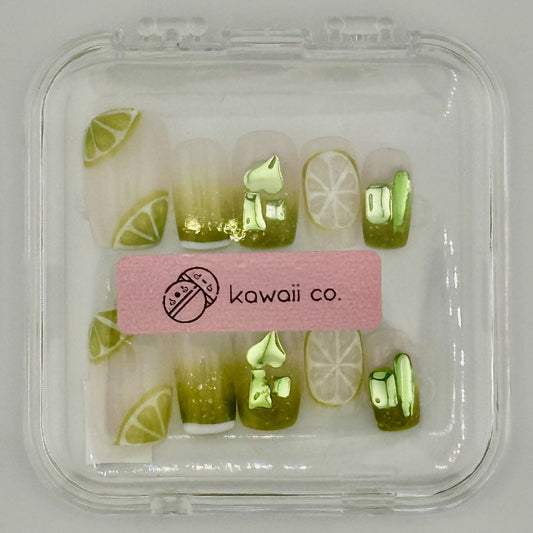 Citrus Grove Press-On Nails - Kawaii Co.