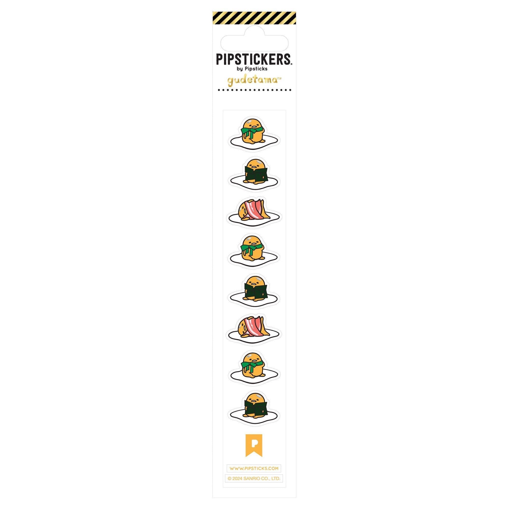Gudetama All Wrapped Up Minis Stickers - Kawaii Co.