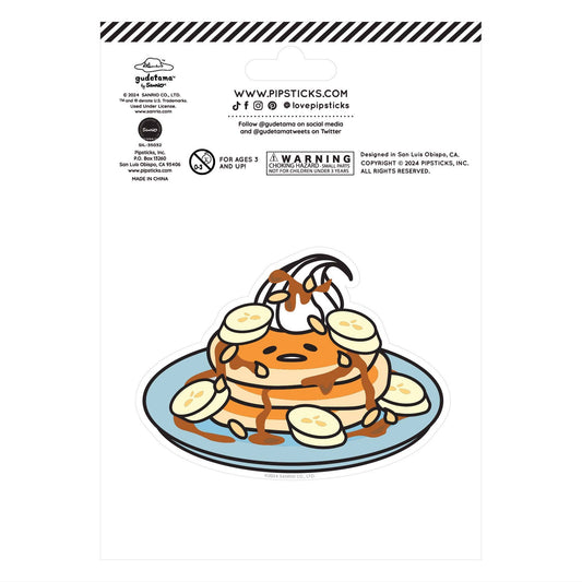 Gudetama Breakfast Buffet Scratch 'n Sniff (2ct) Stickers - Kawaii Co.
