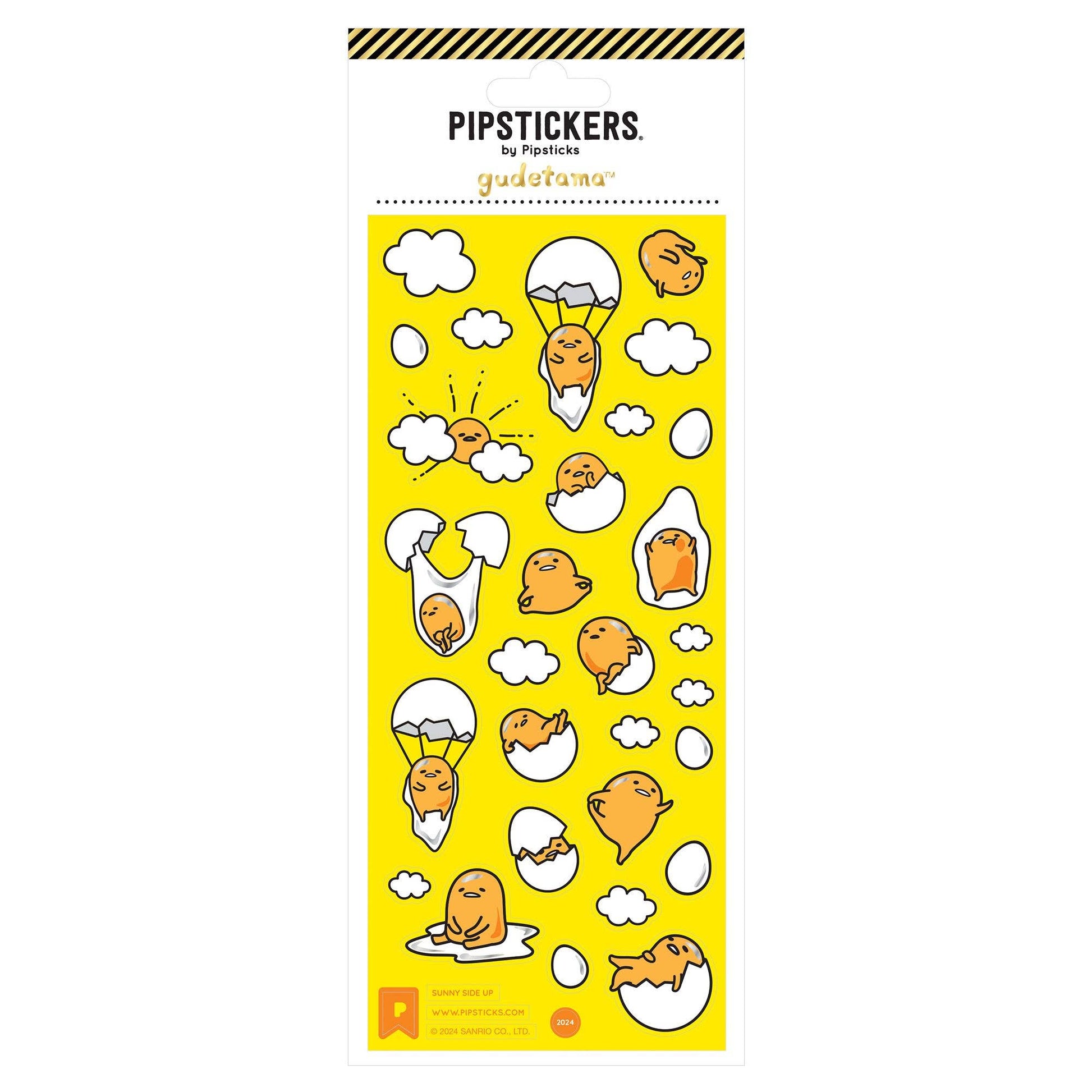 Gudetama Sunny Side Up Stickers - Kawaii Co.
