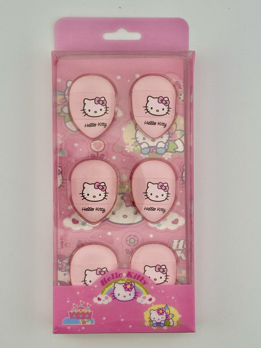 Hello Kitty 7 - In - 1 Makeup Sponge Puffs - Kawaii Co.