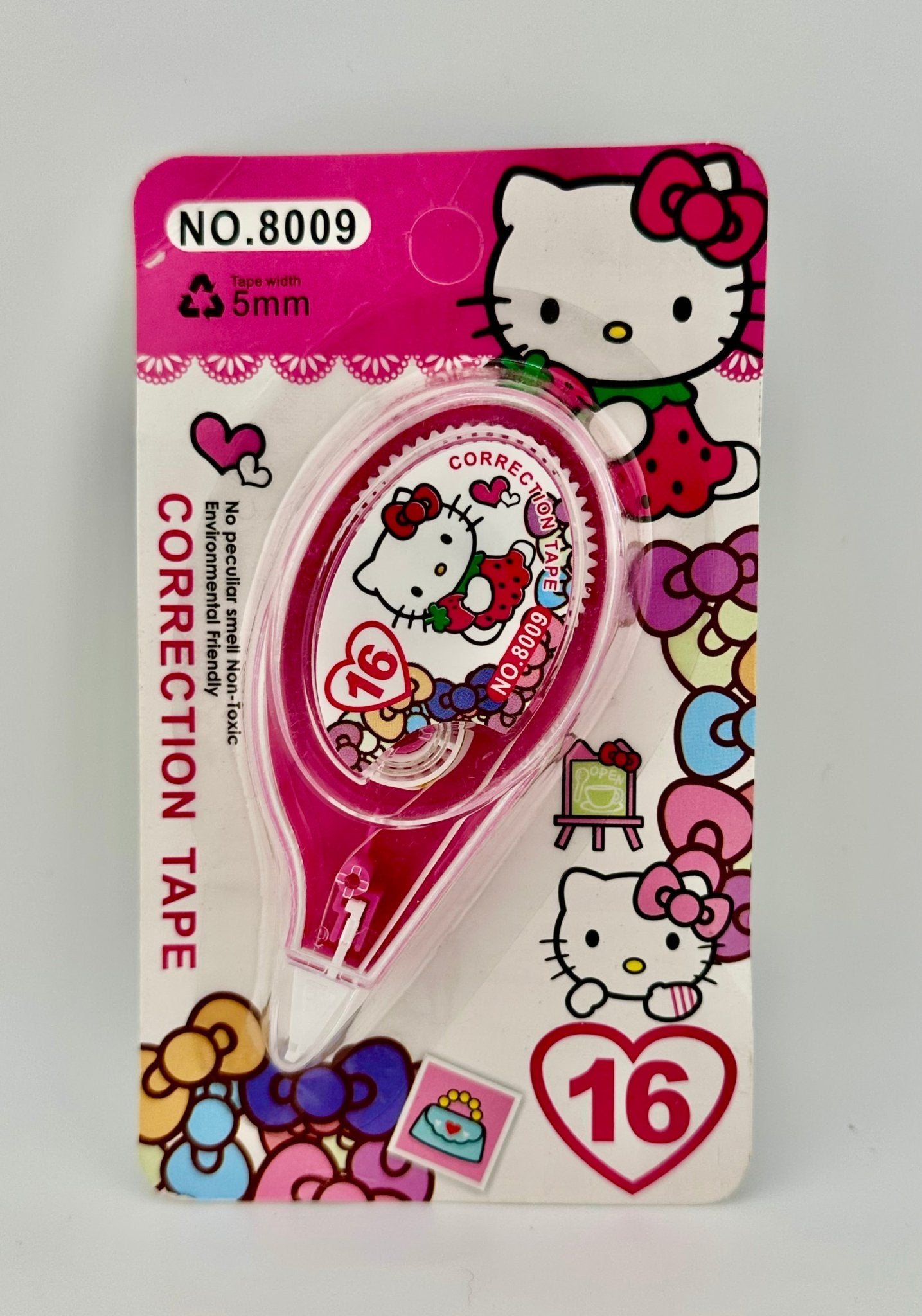 Hello Kitty Correction Tape Roller (5mm) | Cute Kawaii Whiteout Tape | Sanrio School & Office Supplies - Kawaii Co.