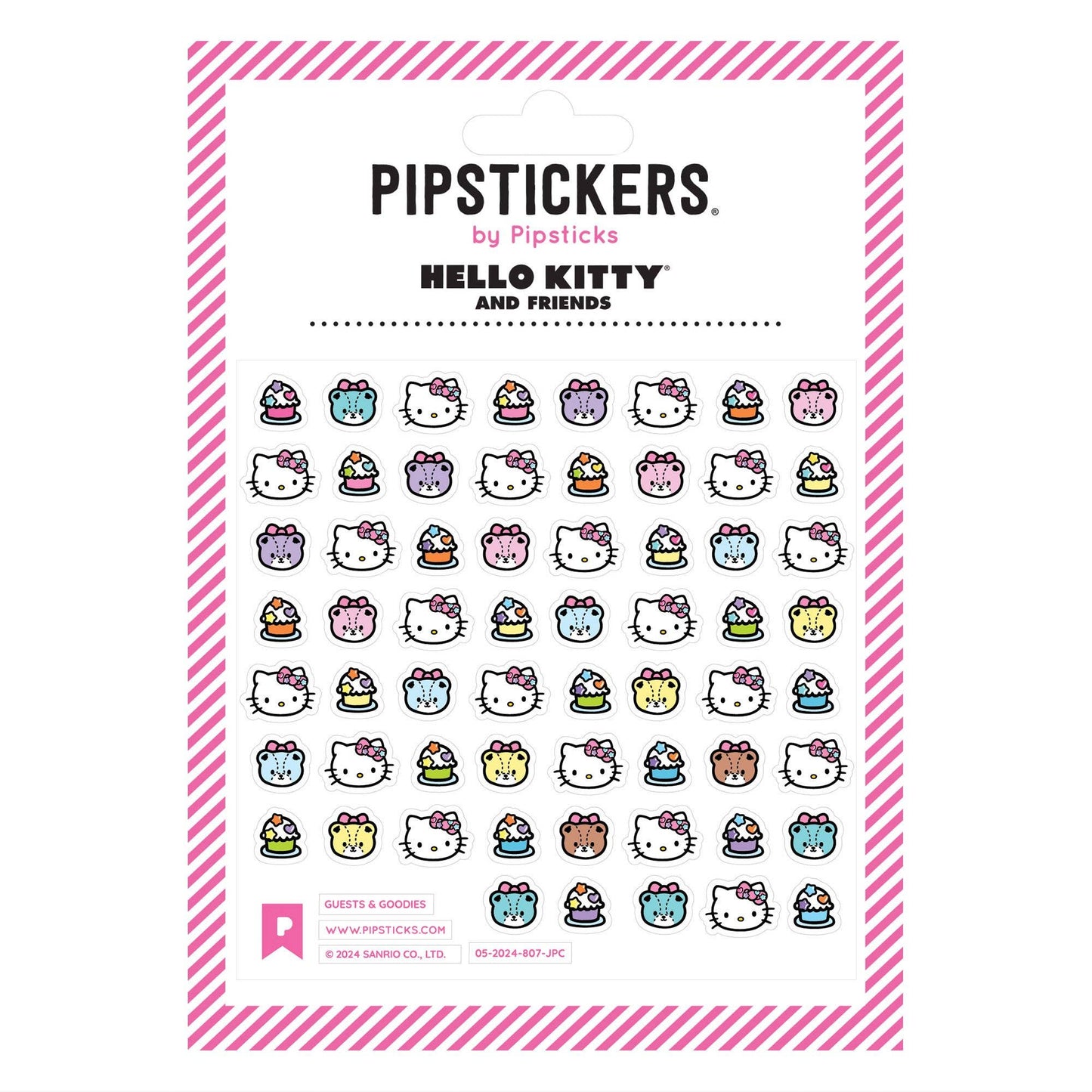 Hello Kitty Guests & Goodies Stickers - Kawaii Co.