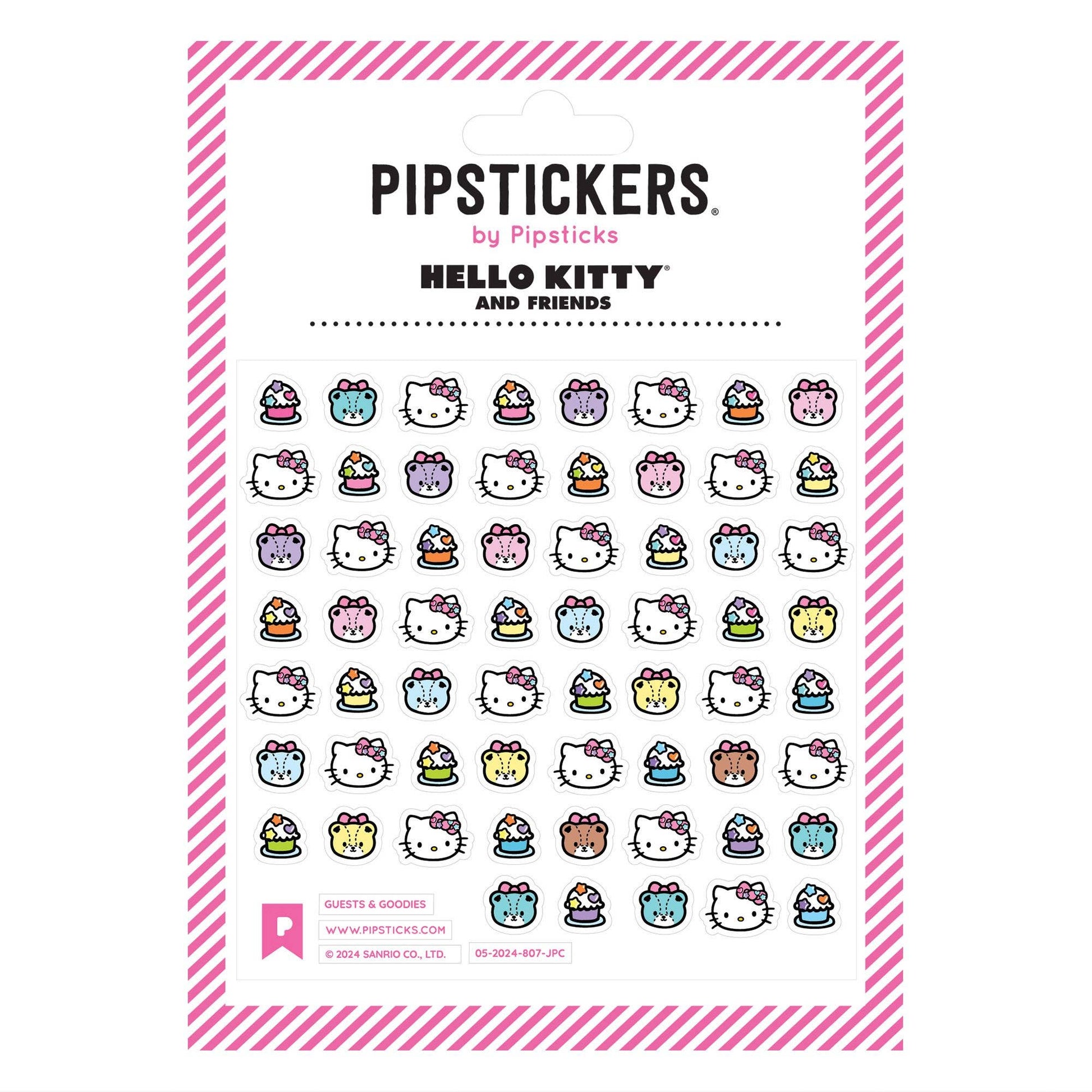 Hello Kitty Guests & Goodies Stickers - Kawaii Co.