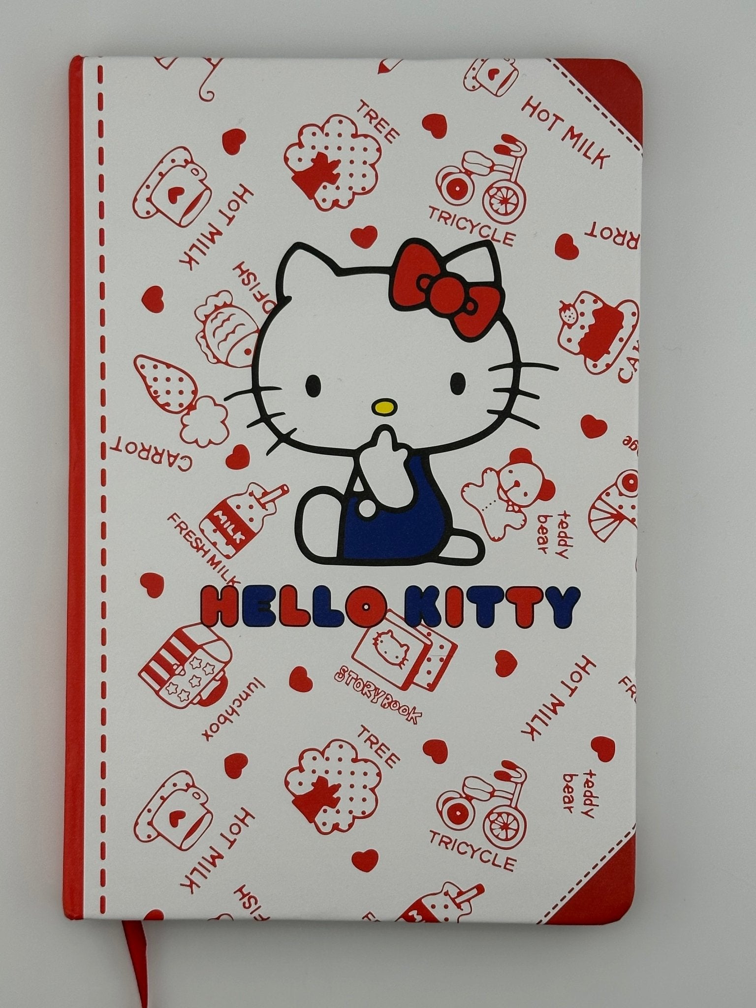 Hello Kitty Hardcover Notebook | Cute Kawaii Journal | Sanrio School, Planner & Office Notebook - Kawaii Co.