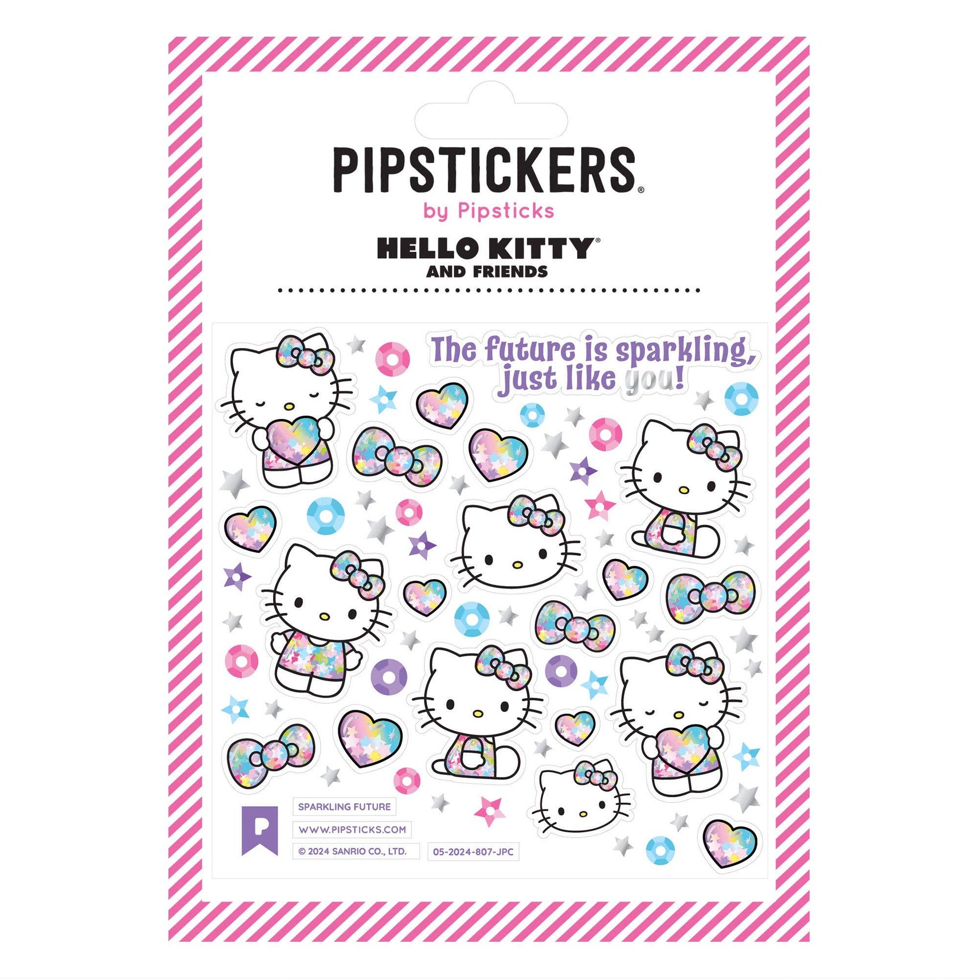 Hello Kitty Sparkling Future Stickers - Kawaii Co.