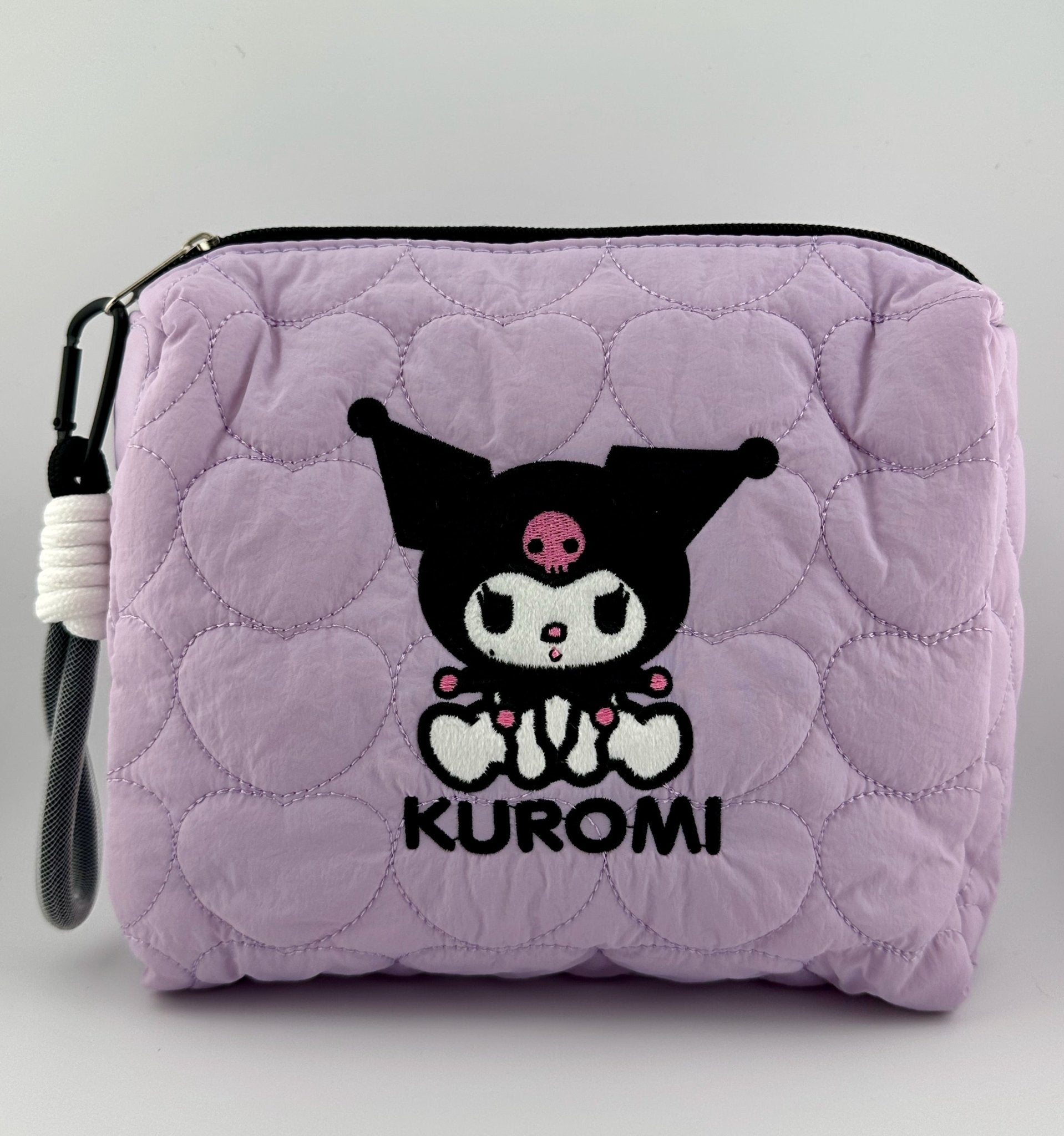 Kuromi Puffed Makeup Bag - Kawaii Co.