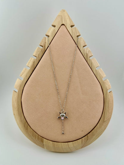 Kuromi pull chain moving wings necklace - Kawaii Co.