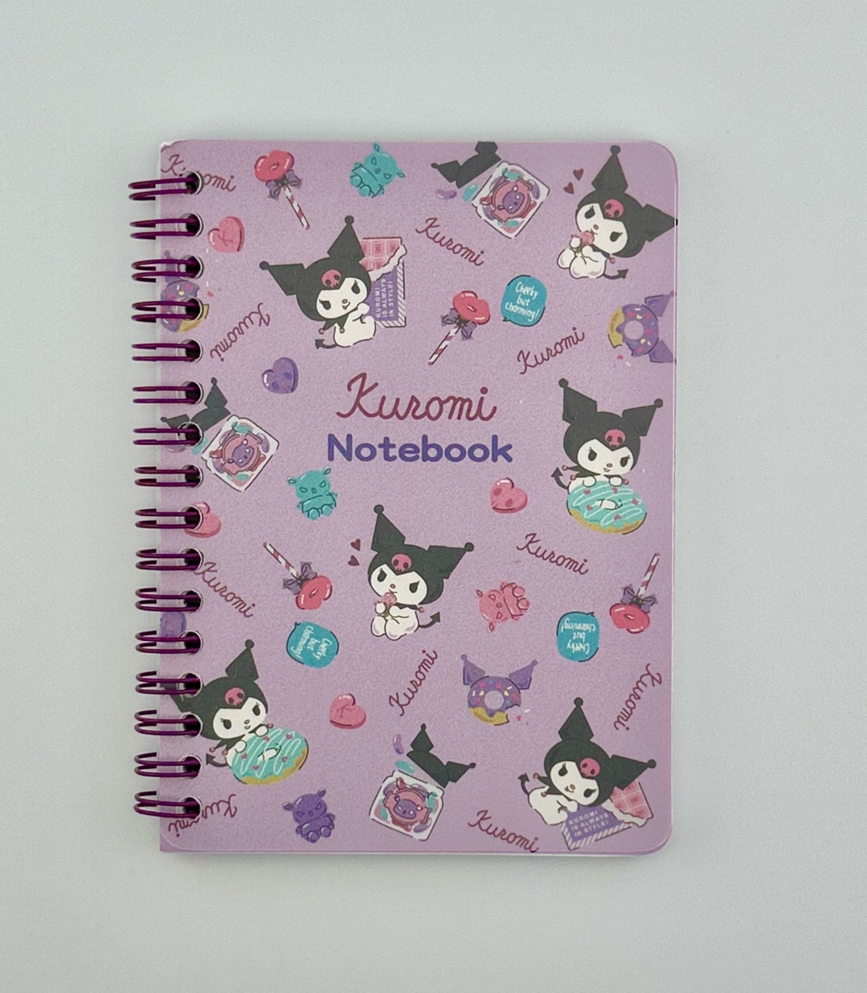 Kuromi Spiral Notebook - Kawaii Co.