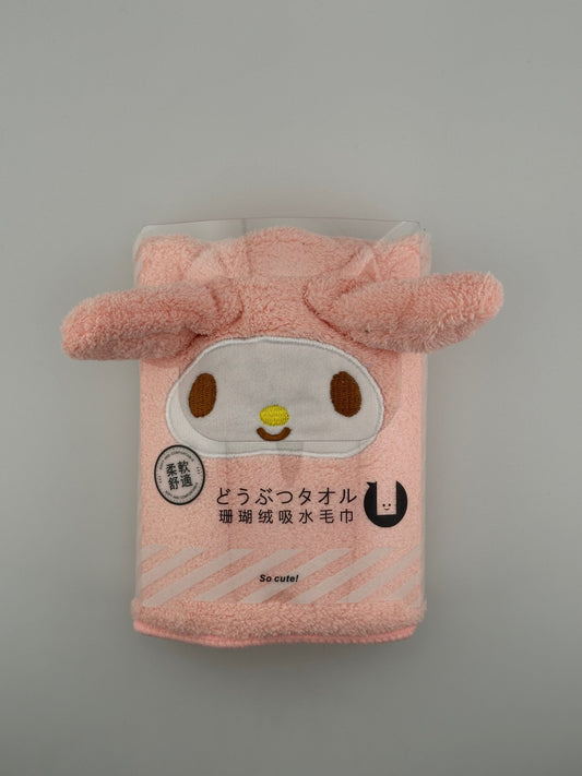 My Melody Fleece Towel - Kawaii Co.