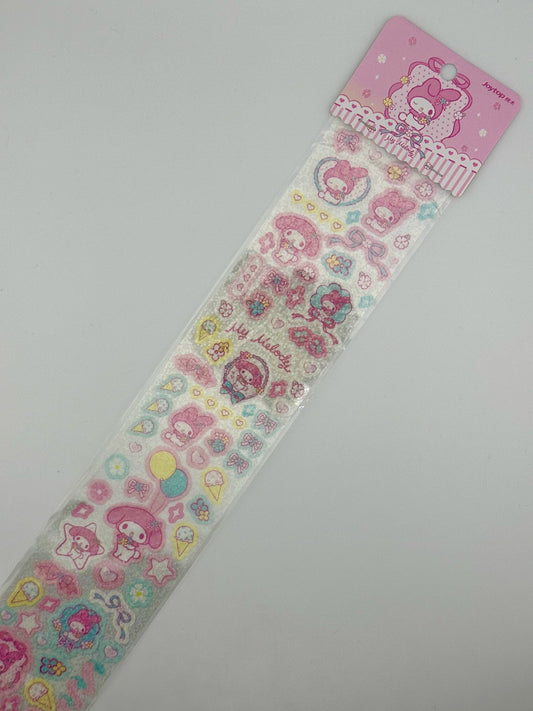 My Melody ong Sticker Sheet - Kawaii Co.