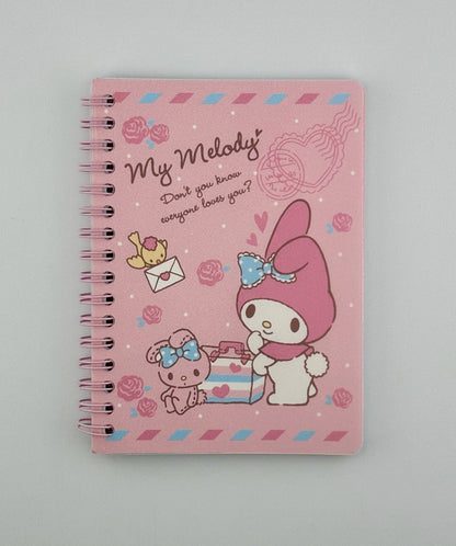 My Melody Spiral Notepad - Kawaii Co.