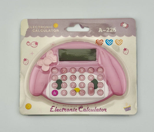 My Melody–Themed Cute Electronic Calculator | Kawaii Desk & School Supplies - Kawaii Co.