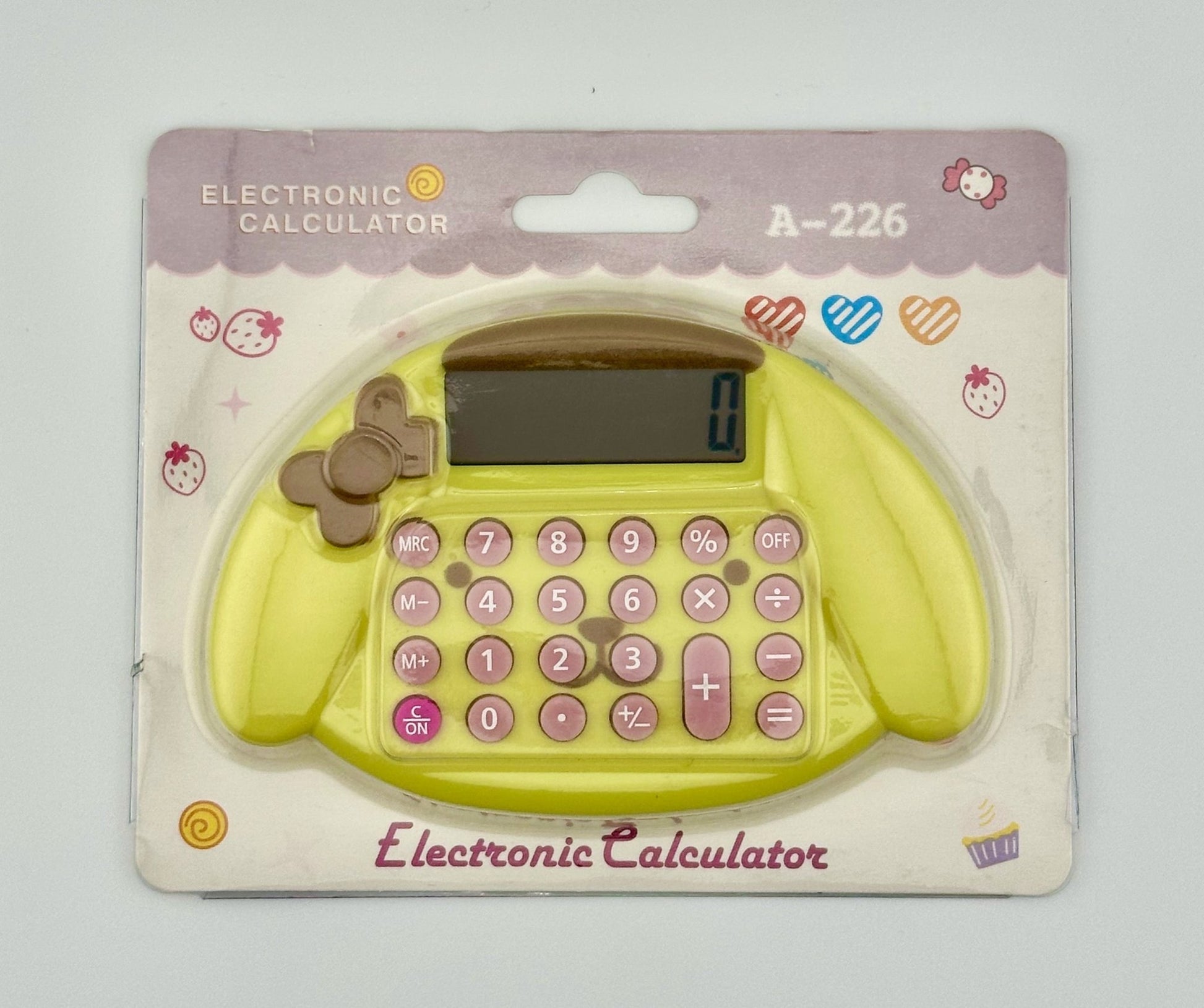 Pom Pom Purin–Themed Cute Electronic Calculator | Kawaii Desk & School Supplies - Kawaii Co.