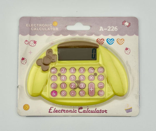 Pom Pom Purin–Themed Cute Electronic Calculator | Kawaii Desk & School Supplies - Kawaii Co.