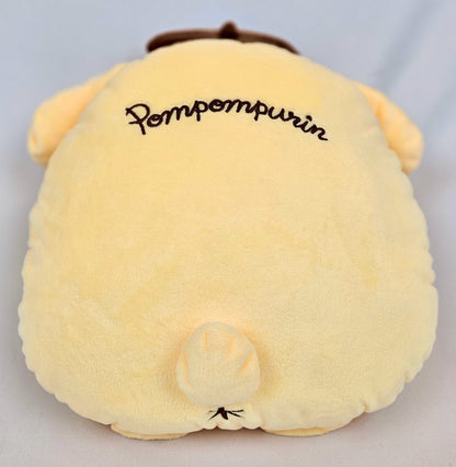 Pompompurin Kawaii Plush – Round Pudgy Pup with Beret & Bow Tie - Kawaii Co.