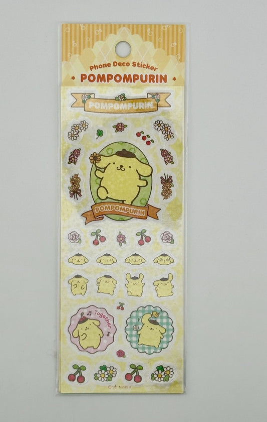 Pompompurin Sticker Sheet - Kawaii Co.