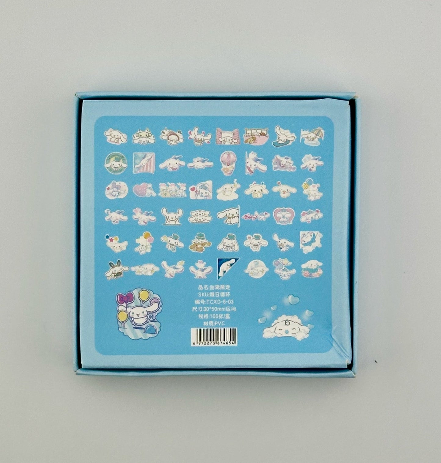 Sanrio Character 100 Pc Sticker Pack - Kawaii Co.