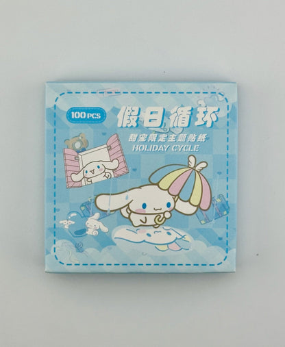 Sanrio Character 100 Pc Sticker Pack - Kawaii Co.