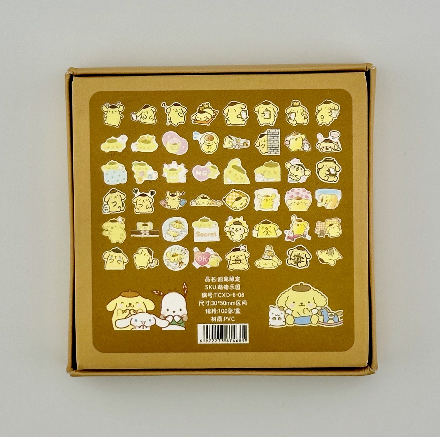 Sanrio Character 100 Pc Sticker Pack - Kawaii Co.