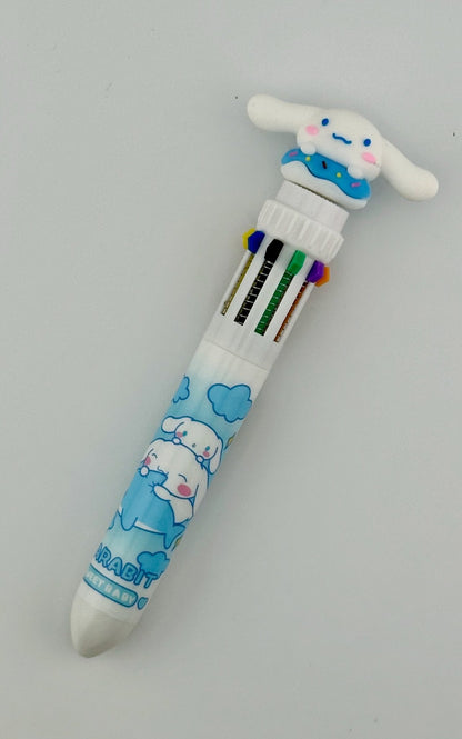 Sanrio Characters Multicolor Pens - Kawaii Co.