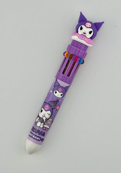Sanrio Characters Multicolor Pens - Kawaii Co.