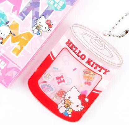 Sanrio Characters Random Shaker Acrylic Keyring – Can Series (1 random piece) - Kawaii Co.