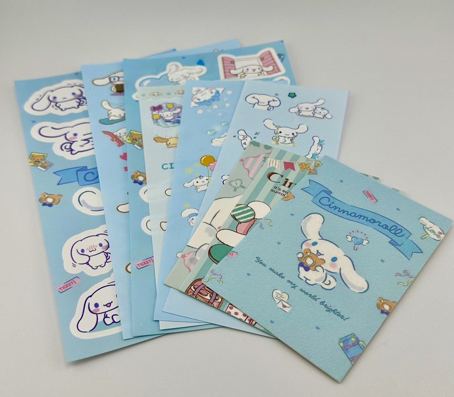 Sanrio Deco Sticker Sheets Pack - Kawaii Co.