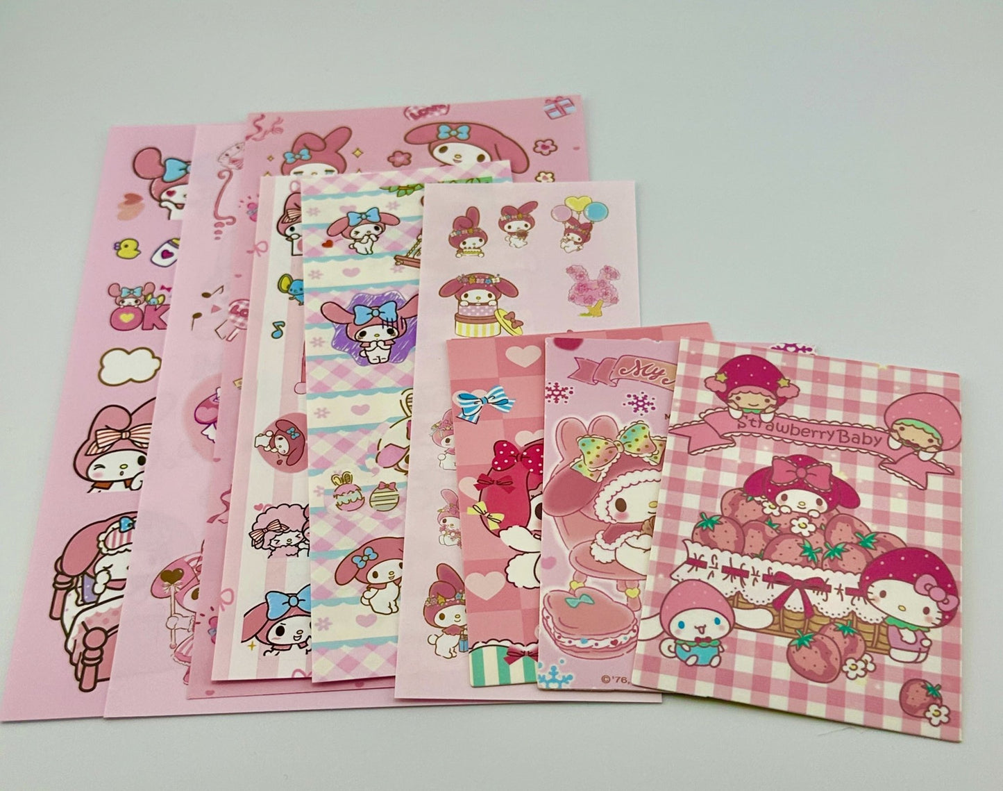 Sanrio Deco Sticker Sheets Pack - Kawaii Co.
