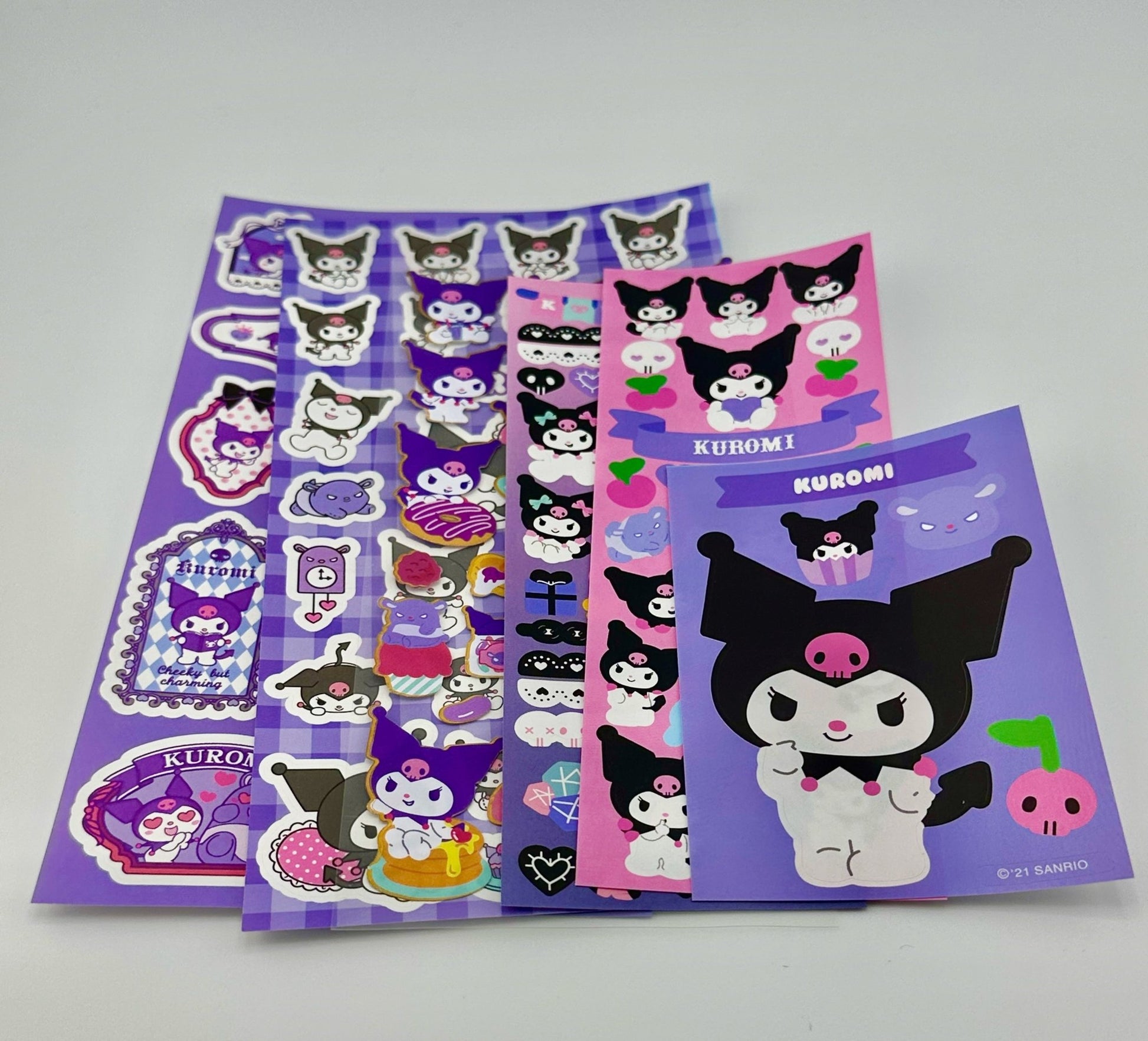 Sanrio Deco Sticker Sheets Pack - Kawaii Co.