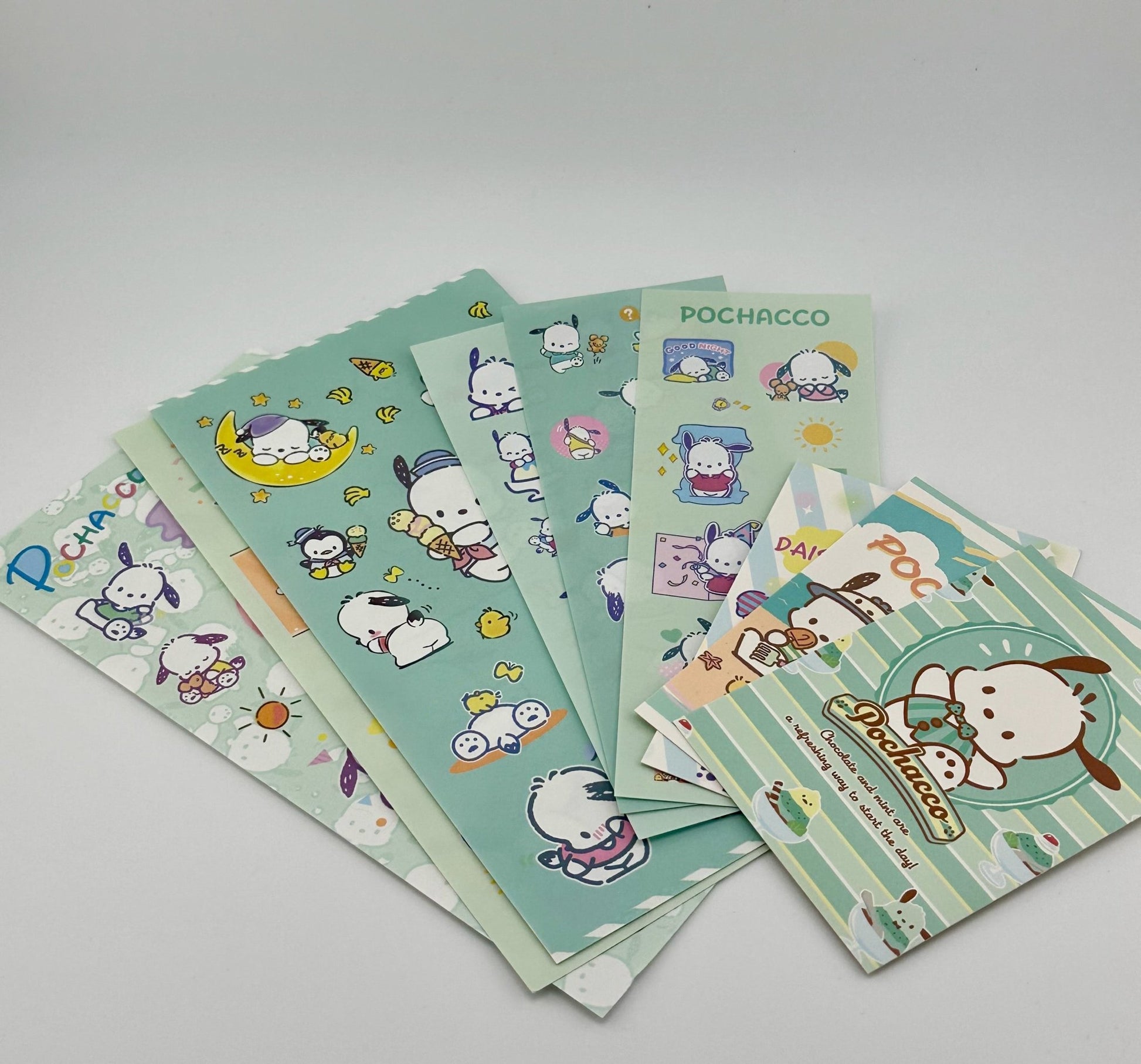 Sanrio Deco Sticker Sheets Pack - Kawaii Co.
