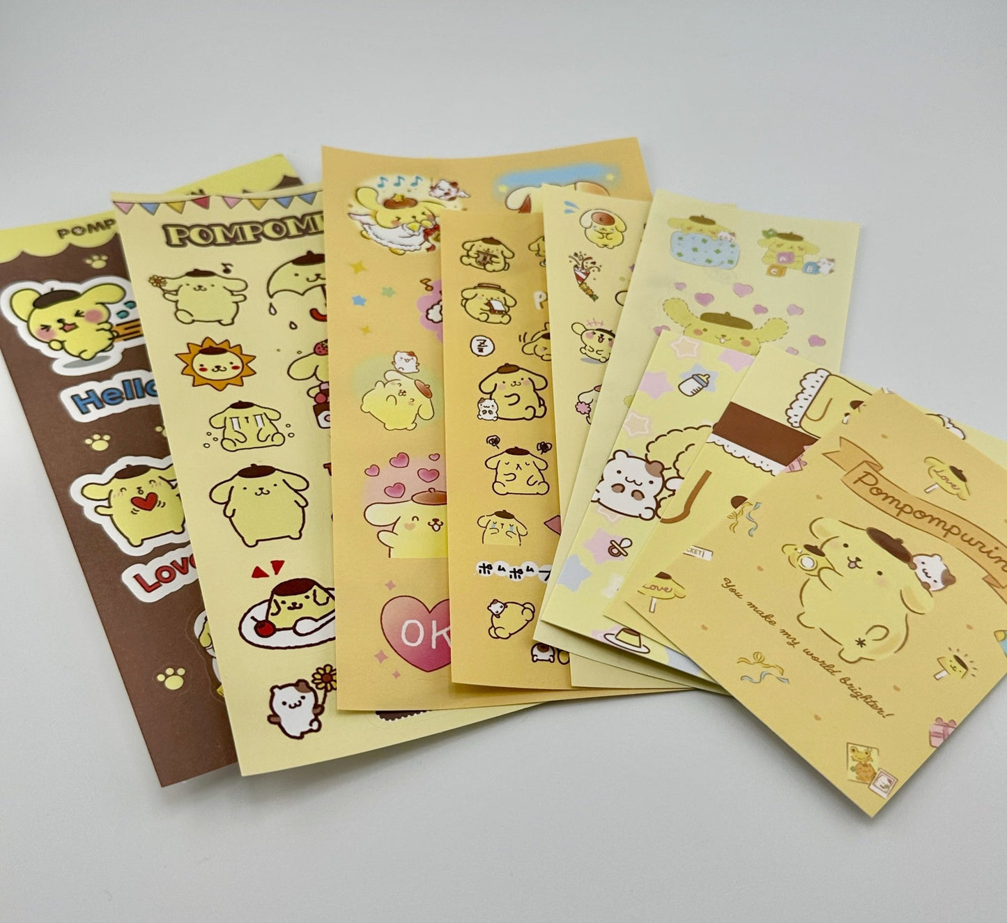 Sanrio Deco Sticker Sheets Pack - Kawaii Co.