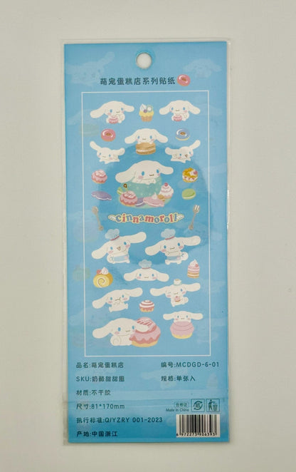 Sanrio Waterproof Stickers - Kawaii Co.