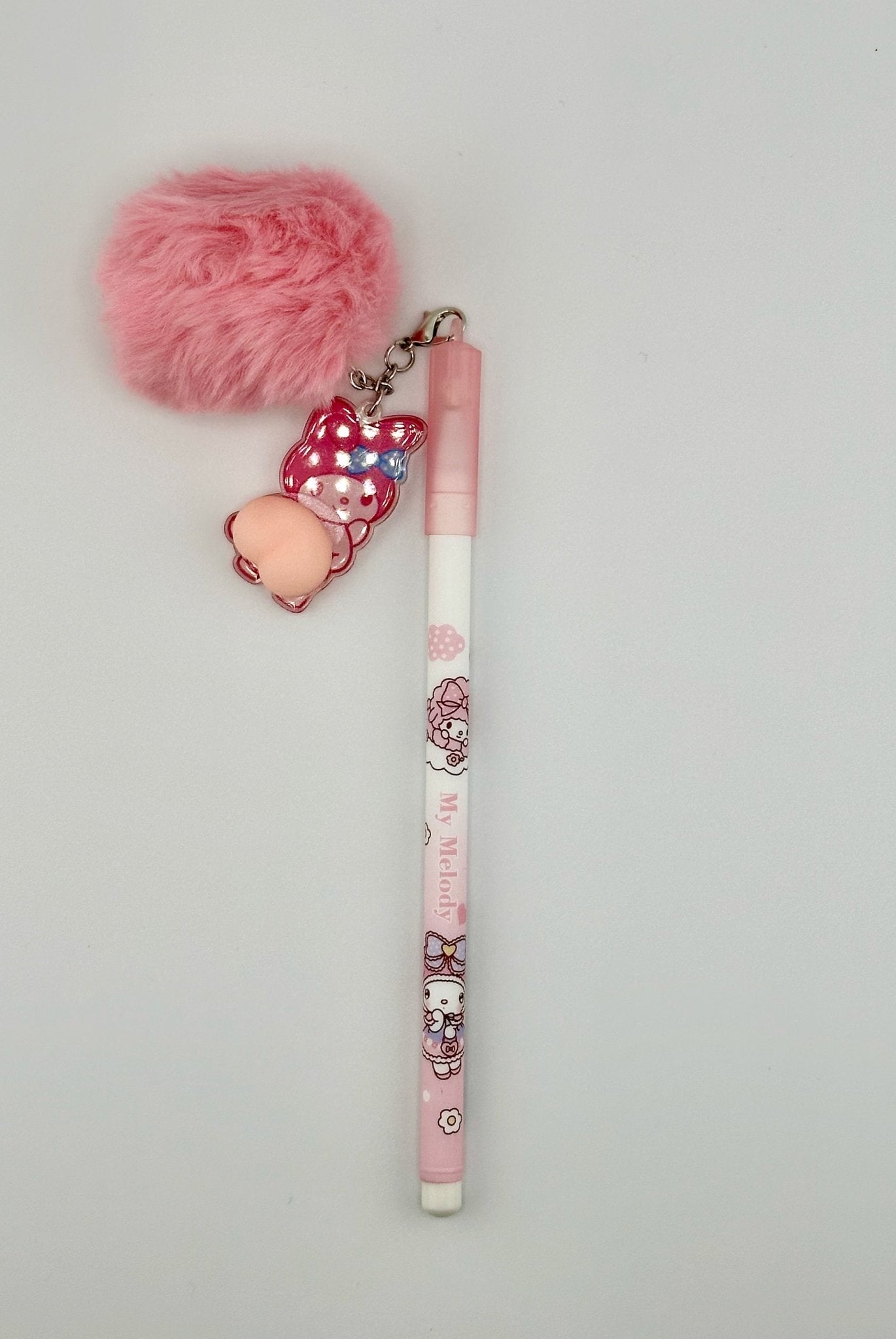 Squeeze Bum and Pompom gel Pens - Kawaii Co.