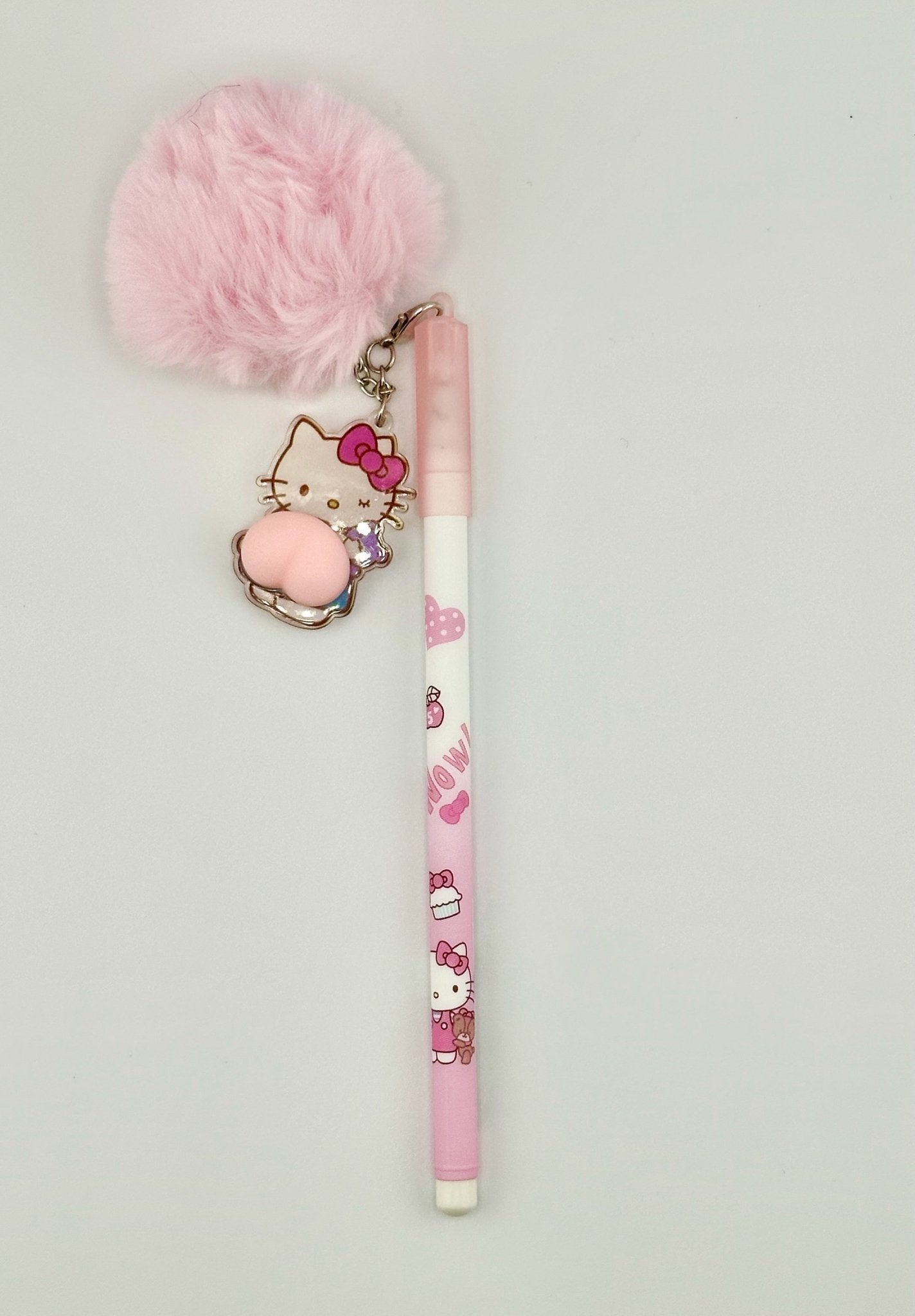 Squeeze Bum and Pompom gel Pens - Kawaii Co.
