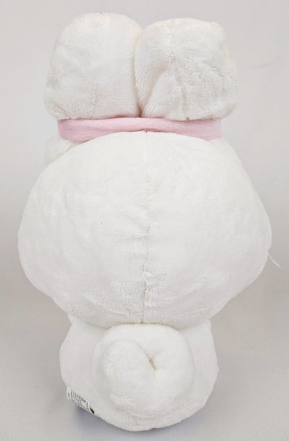 Sugar Bunnies Kawaii Plush – Pink Scarf & Polka - Dot Ears - Kawaii Co.